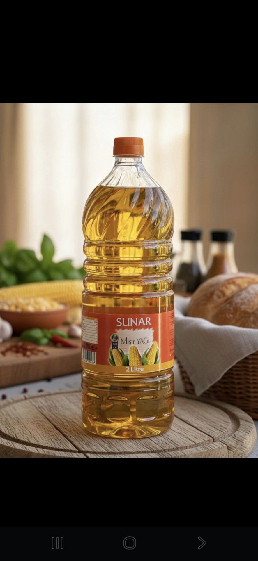 روغن ذرت سونار ترکیه (۲ لیتری) کارتن ۶ تایی